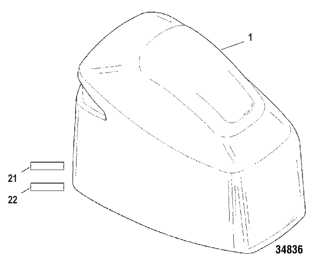 TOP COWL DIAGRAM 34836